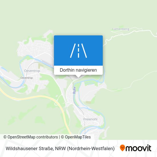 Wildshausener Straße Karte