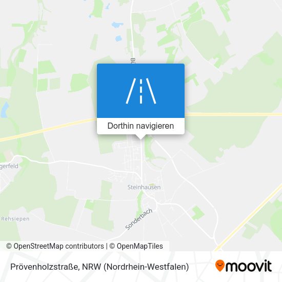 Prövenholzstraße Karte
