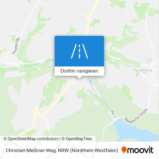 Christian-Meißner-Weg Karte