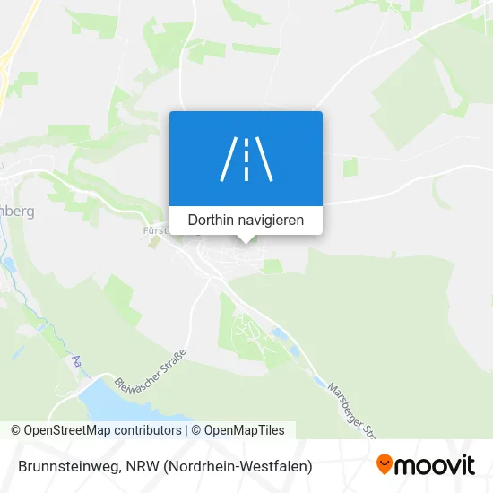 Brunnsteinweg Karte
