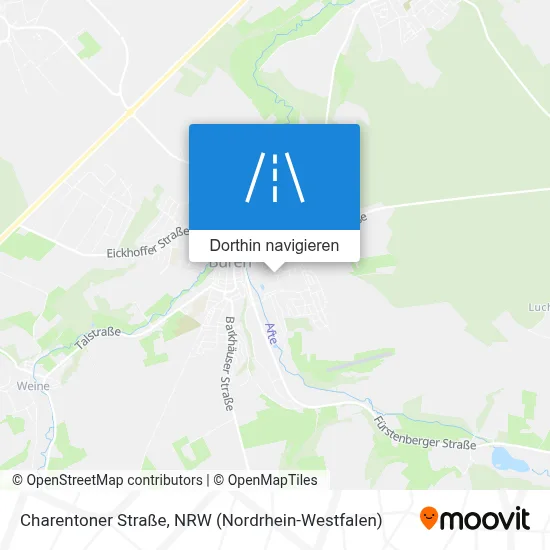 Charentoner Straße Karte