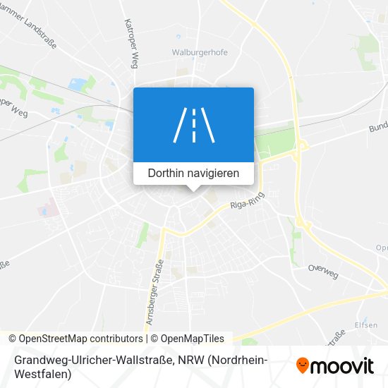 Grandweg-Ulricher-Wallstraße Karte