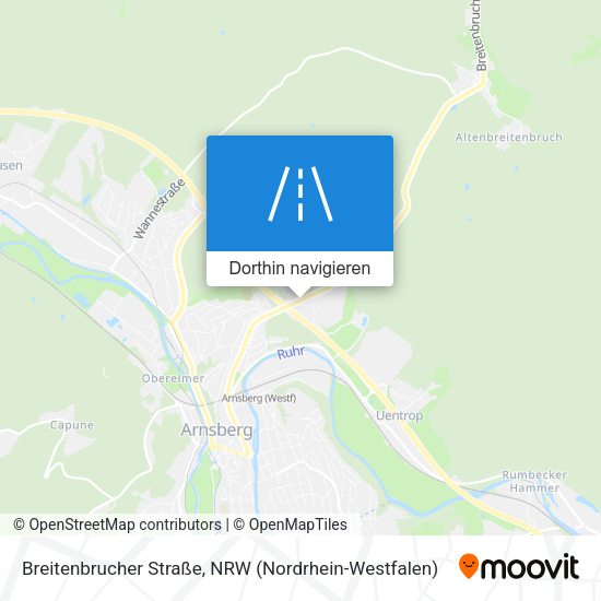 Breitenbrucher Straße Karte