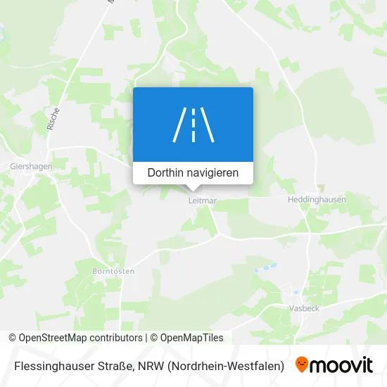 Flessinghauser Straße Karte