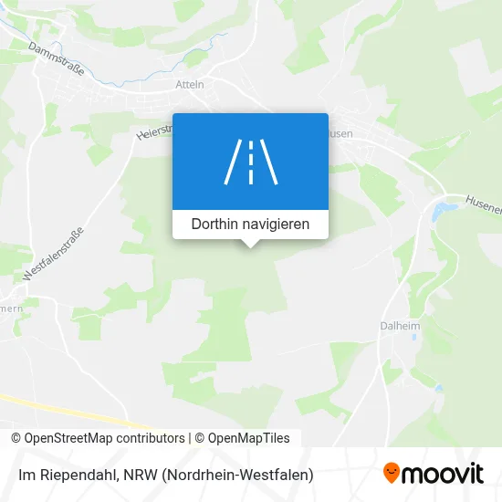 Im Riependahl Karte