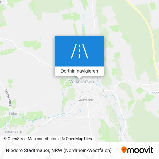 Niedere Stadtmauer Karte