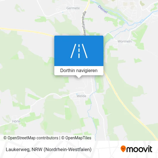 Laukerweg Karte