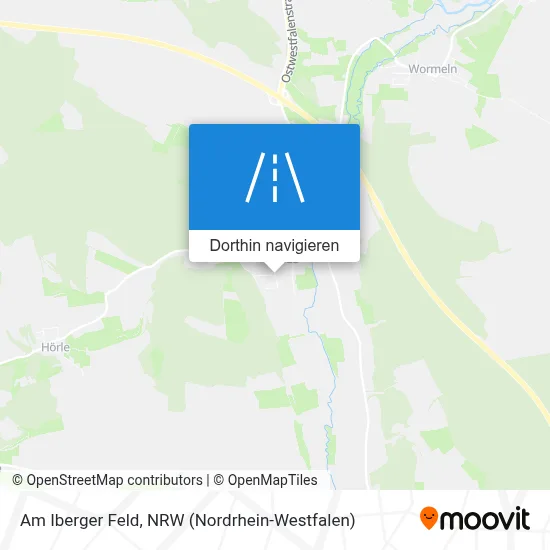 Am Iberger Feld Karte