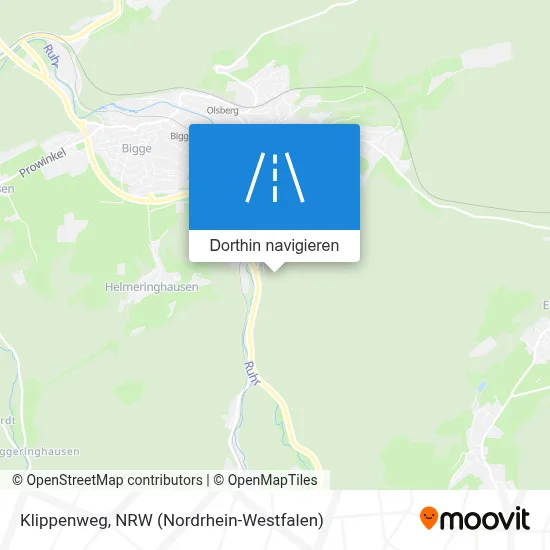 Klippenweg Karte