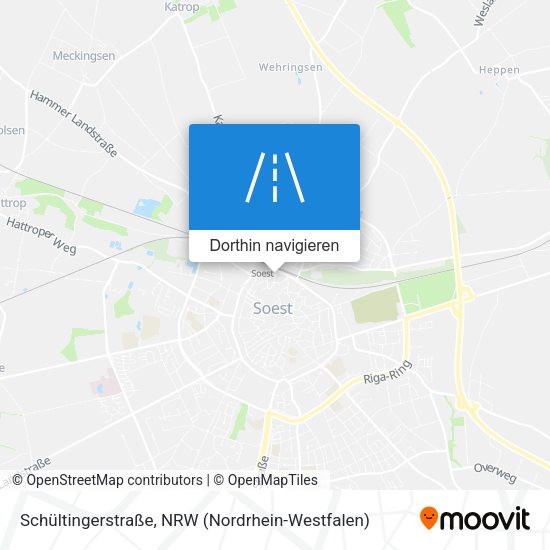 Schültingerstraße Karte