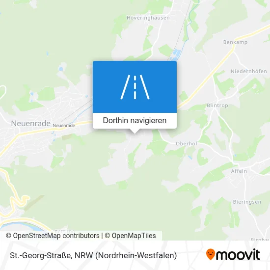 St.-Georg-Straße Karte