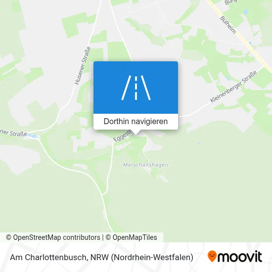 Am Charlottenbusch Karte