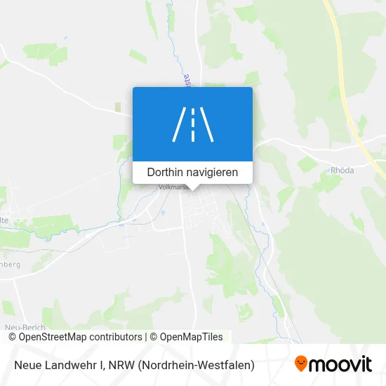 Neue Landwehr I Karte