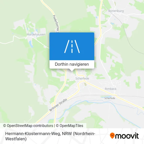 Hermann-Klostermann-Weg Karte