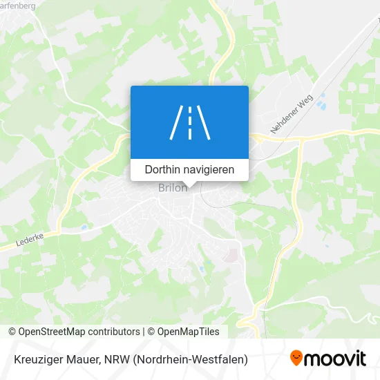 Kreuziger Mauer Karte