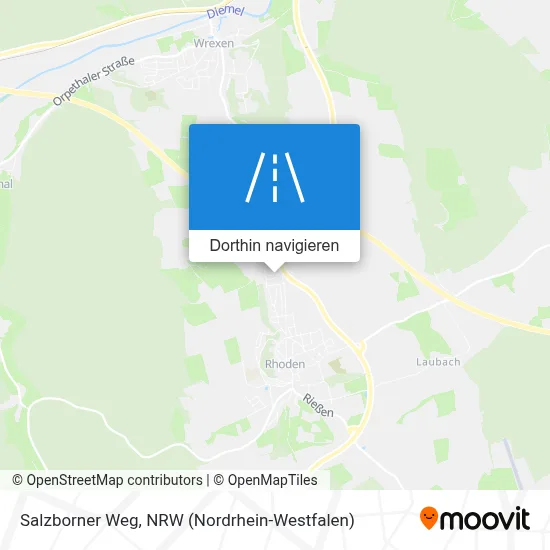 Salzborner Weg Karte