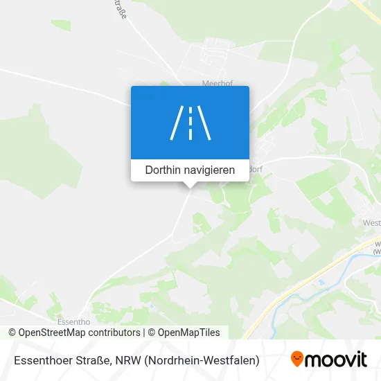 Essenthoer Straße Karte