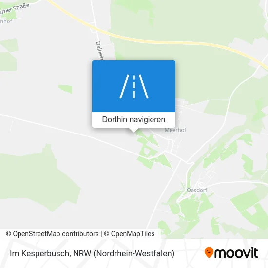 Im Kesperbusch Karte