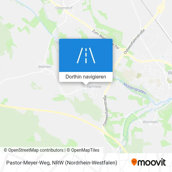 Pastor-Meyer-Weg Karte