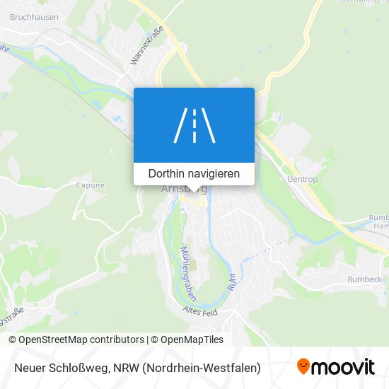 Neuer Schloßweg Karte