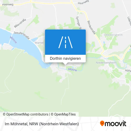 Im Möhnetal Karte