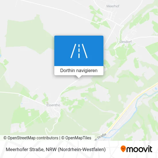 Meerhofer Straße Karte