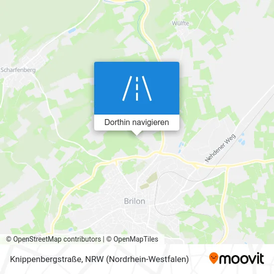 Knippenbergstraße Karte