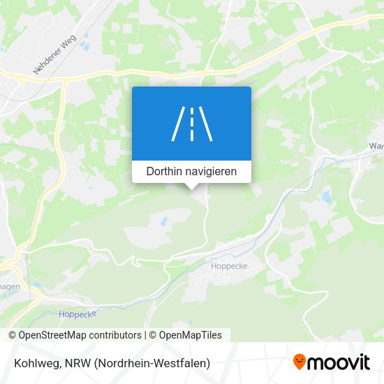 Kohlweg Karte