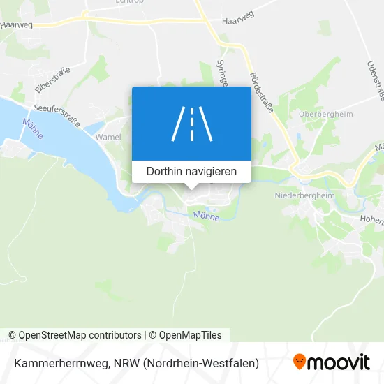 Kammerherrnweg Karte