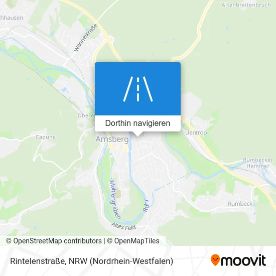 Rintelenstraße Karte