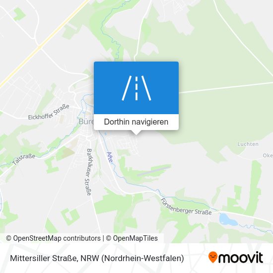 Mittersiller Straße Karte