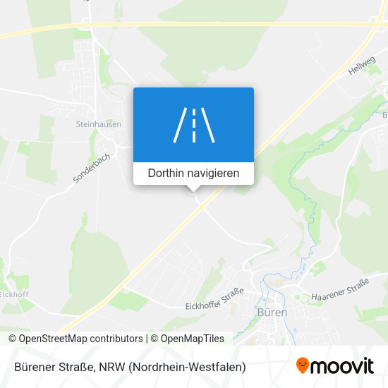 Bürener Straße Karte