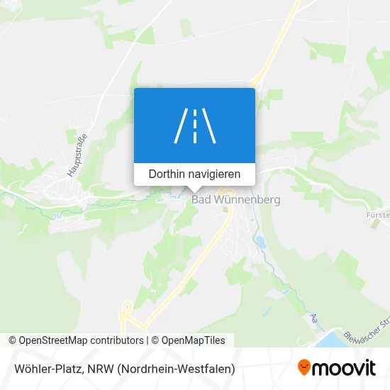 Wöhler-Platz Karte
