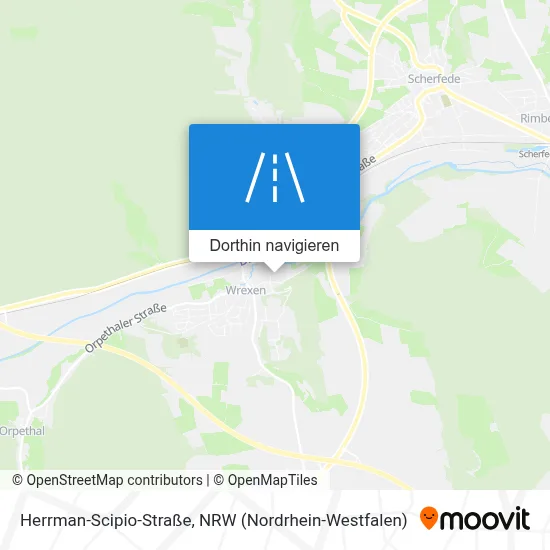 Herrman-Scipio-Straße Karte