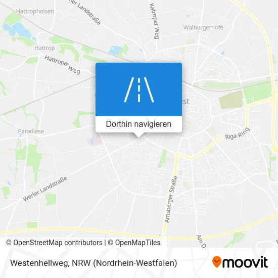Westenhellweg Karte