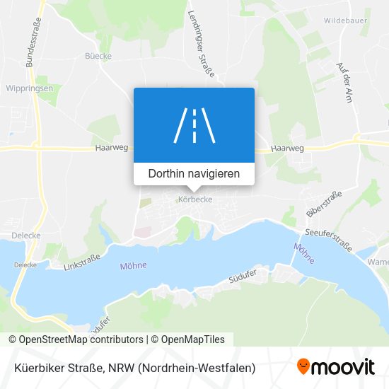 Küerbiker Straße Karte