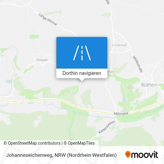 Johanneseichenweg Karte