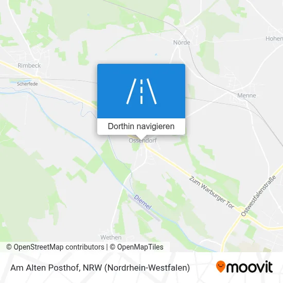 Am Alten Posthof Karte