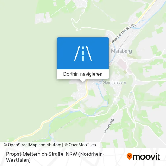 Propst-Metternich-Straße Karte