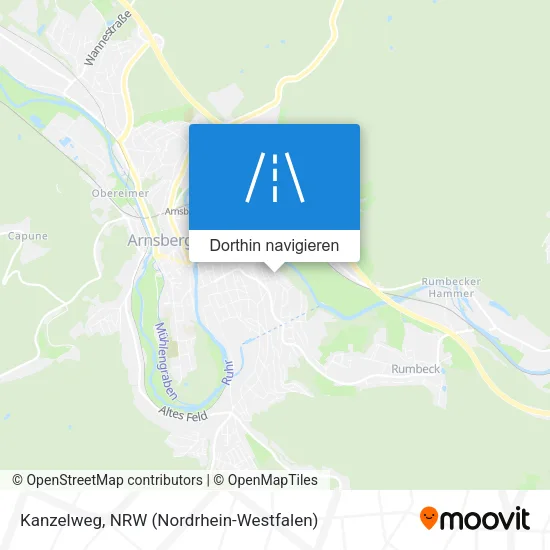 Kanzelweg Karte