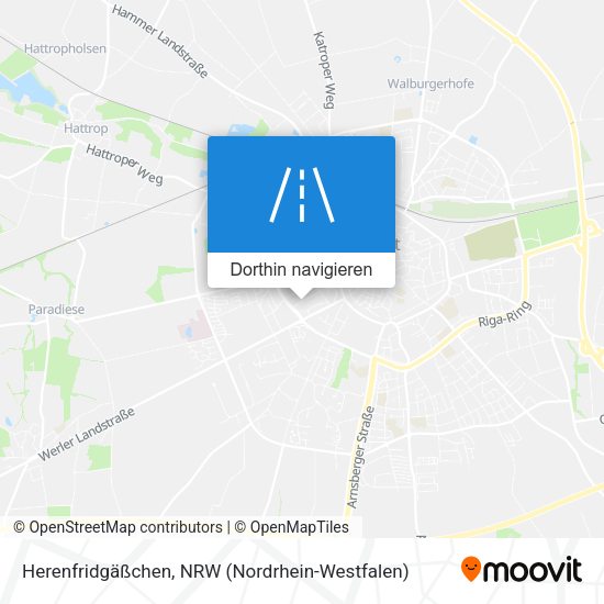 Herenfridgäßchen Karte