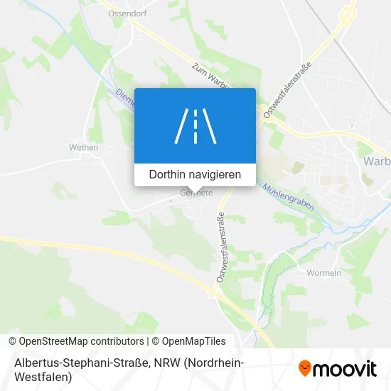 Albertus-Stephani-Straße Karte
