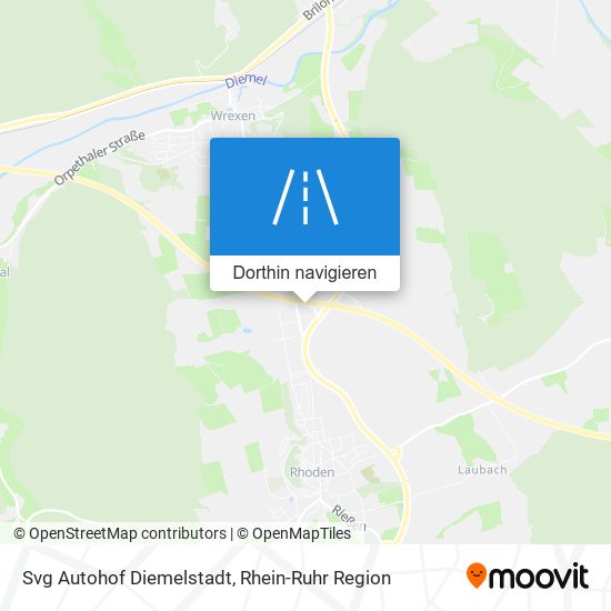 Svg Autohof Diemelstadt Karte
