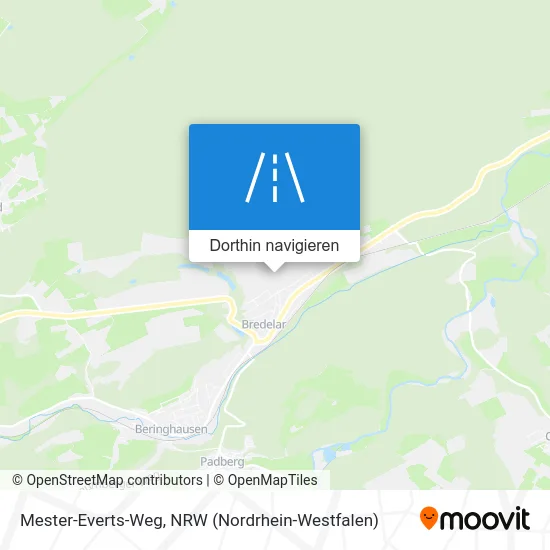 Mester-Everts-Weg Karte