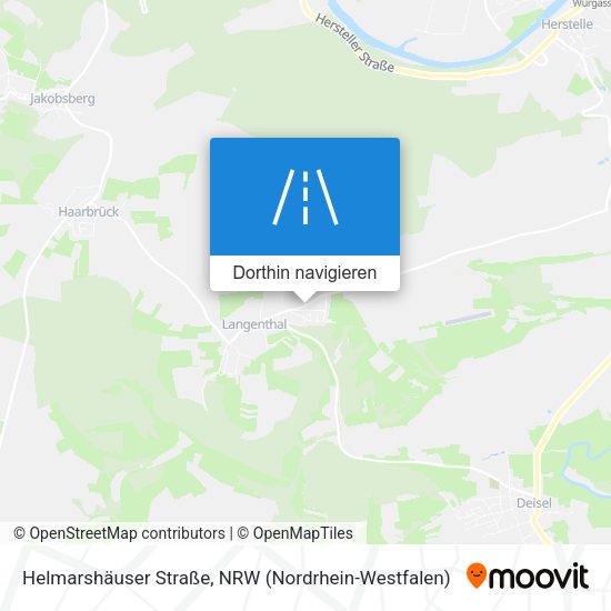 Helmarshäuser Straße Karte