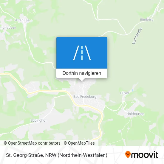St. Georg-Straße Karte