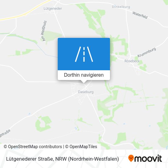 Lütgenederer Straße Karte