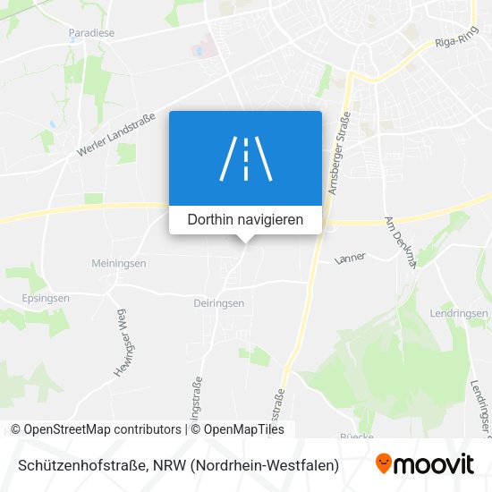 Schützenhofstraße Karte