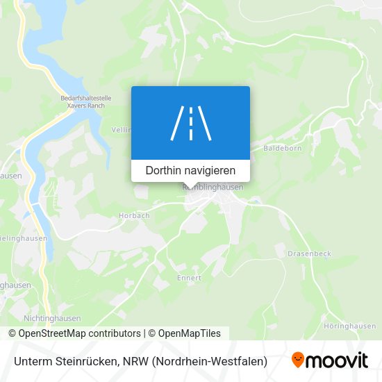 Unterm Steinrücken Karte