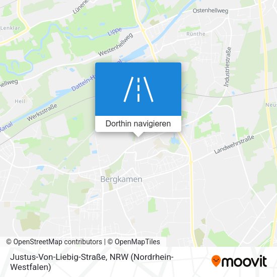 Justus-Von-Liebig-Straße Karte